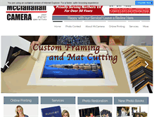 Tablet Screenshot of mccamera.com
